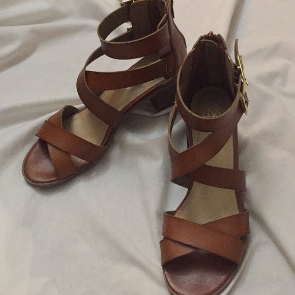 Material Girl leather sandals - Picture 3 of 4
